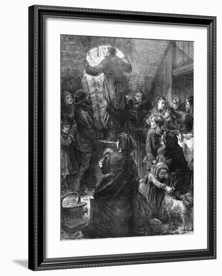 Family Life in Paris During the Paris Commune, 1871-null-Framed Photographic Print