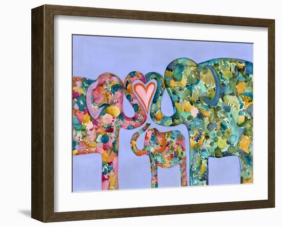 Family Love-Wyanne-Framed Giclee Print