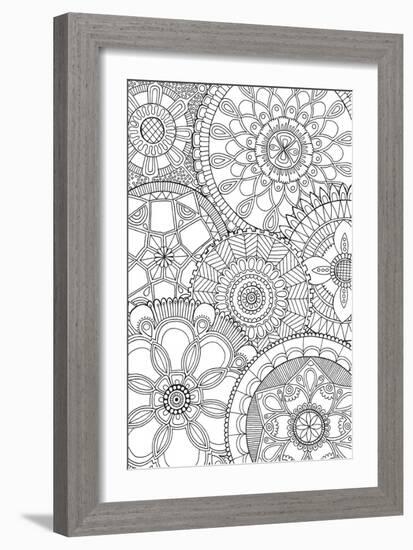 Family Mandalas-Hello Angel-Framed Giclee Print