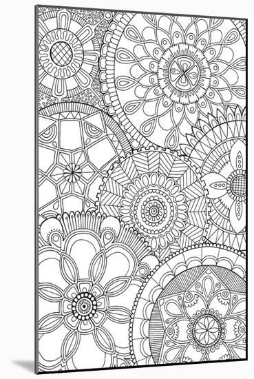 Family Mandalas-Hello Angel-Mounted Giclee Print