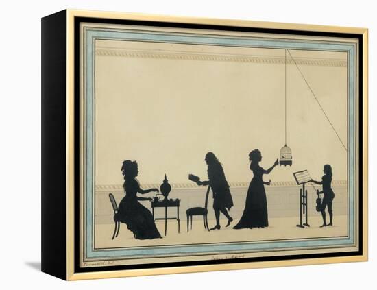 Family Mozart, C. 1763-Louis Carmontelle-Framed Premier Image Canvas