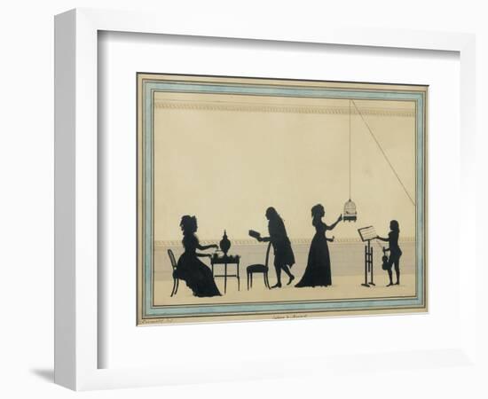 Family Mozart, C. 1763-Louis Carmontelle-Framed Giclee Print