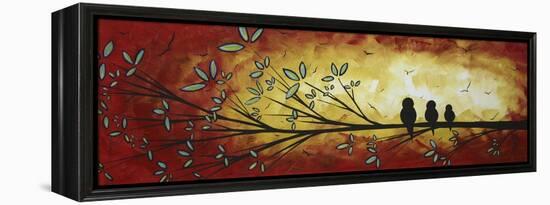 Family of Three-Megan Aroon Duncanson-Framed Premier Image Canvas