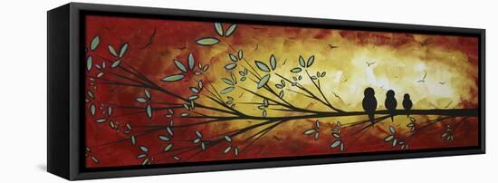 Family of Three-Megan Aroon Duncanson-Framed Premier Image Canvas