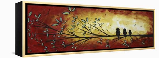 Family of Three-Megan Aroon Duncanson-Framed Premier Image Canvas