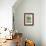 Family of White-Tufted-Ear Marmosets (Callithrix Jacchus) with a Baby-Luiz Claudio Marigo-Framed Photographic Print displayed on a wall