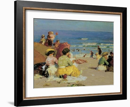 Family Outing-Edward Henry Potthast-Framed Art Print