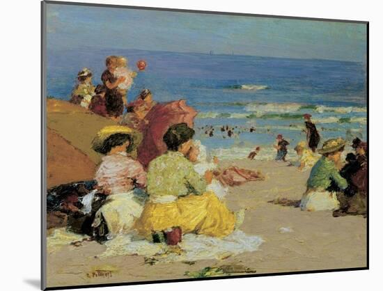 Family Outing-Edward Henry Potthast-Mounted Art Print