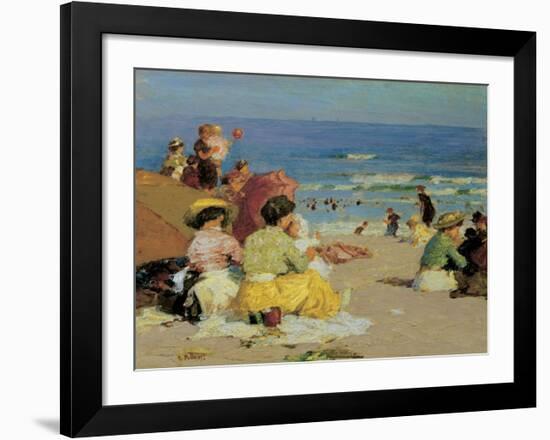 Family Outing-Edward Henry Potthast-Framed Art Print