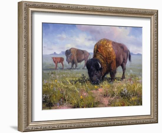 Family Outing-Jack Sorenson-Framed Art Print