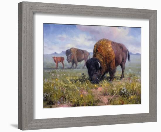 Family Outing-Jack Sorenson-Framed Art Print