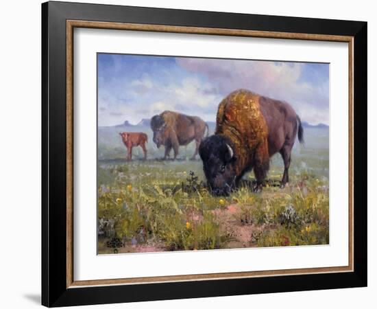 Family Outing-Jack Sorenson-Framed Art Print