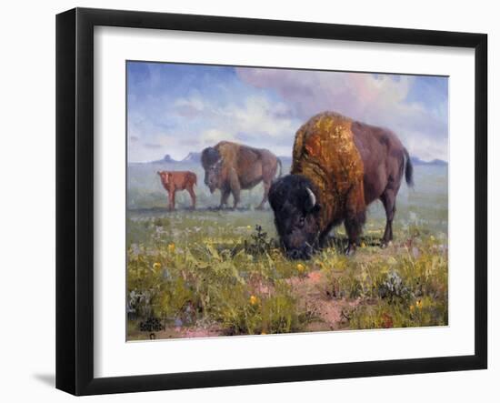 Family Outing-Jack Sorenson-Framed Art Print