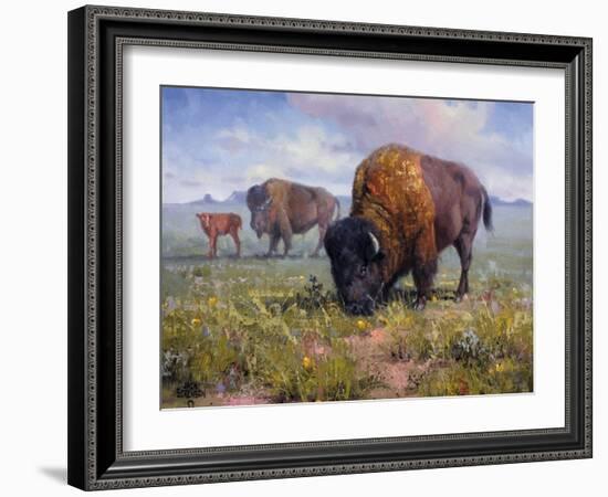 Family Outing-Jack Sorenson-Framed Art Print