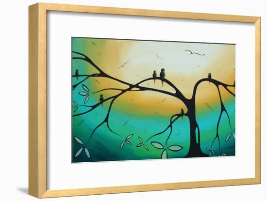 Family Perch-Megan Aroon Duncanson-Framed Art Print