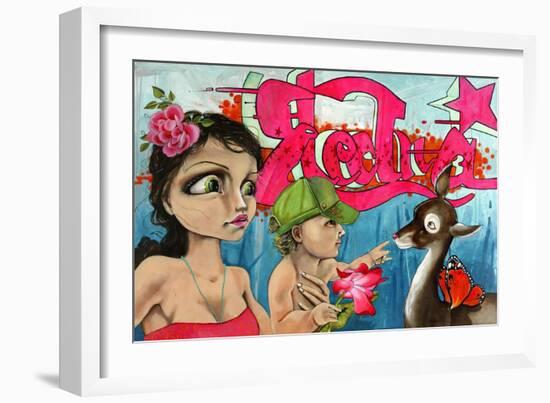 Family Picture-Coco Electra-Framed Art Print