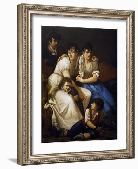 Family Portrait, 1807-Francesco Hayez-Framed Giclee Print