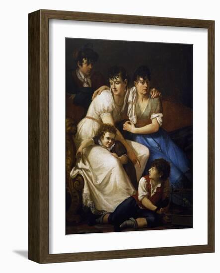 Family Portrait, 1807-Francesco Hayez-Framed Giclee Print