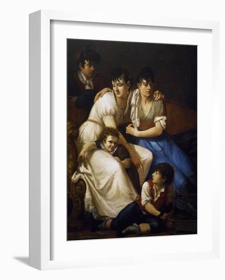 Family Portrait, 1807-Francesco Hayez-Framed Giclee Print