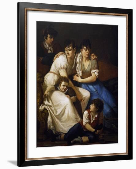 Family Portrait, 1807-Francesco Hayez-Framed Giclee Print