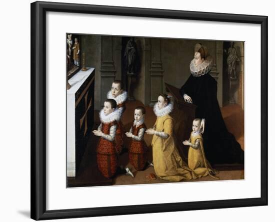 Family Portrait of Eleonora De Medici-null-Framed Giclee Print