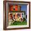 "Family Portrait on the Fourth", July 5, 1952-John Falter-Framed Giclee Print