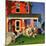 "Family Portrait on the Fourth", July 5, 1952-John Falter-Mounted Giclee Print