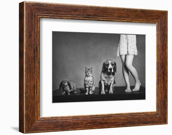 Family Portrait-Monique-Framed Photographic Print