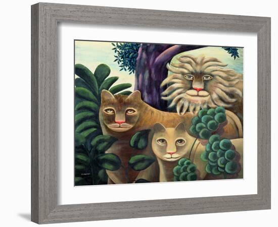 Family Portrait-Jerzy Marek-Framed Giclee Print