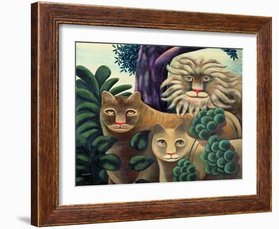 Family Portrait-Jerzy Marek-Framed Giclee Print