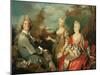 Family Portrait-Nicolas de Largilliere-Mounted Giclee Print