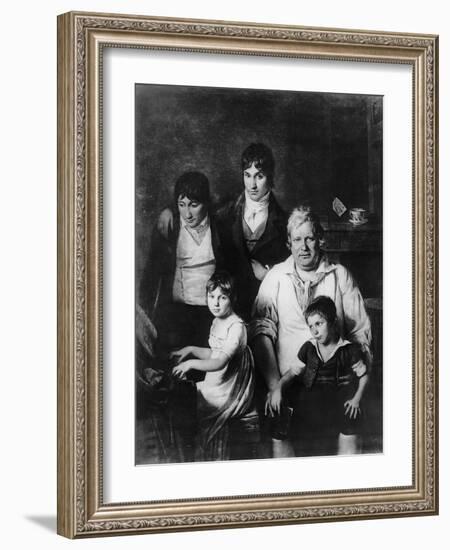 Family Portrait-Jacques Louis David-Framed Giclee Print