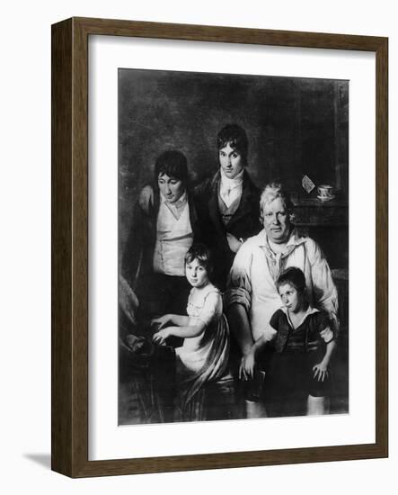 Family Portrait-Jacques Louis David-Framed Giclee Print