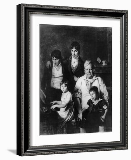 Family Portrait-Jacques Louis David-Framed Giclee Print