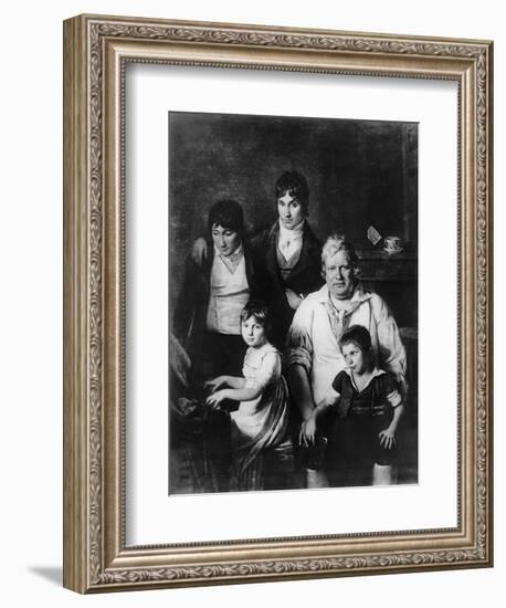 Family Portrait-Jacques Louis David-Framed Giclee Print