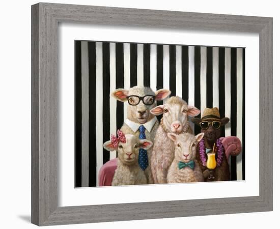 Family Portrait-Lucia Heffernan-Framed Art Print