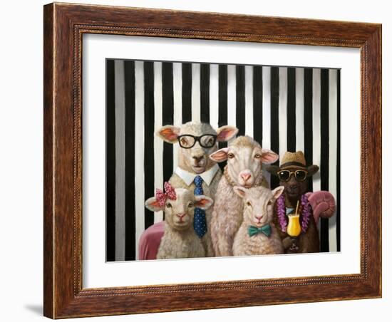 Family Portrait-Lucia Heffernan-Framed Art Print