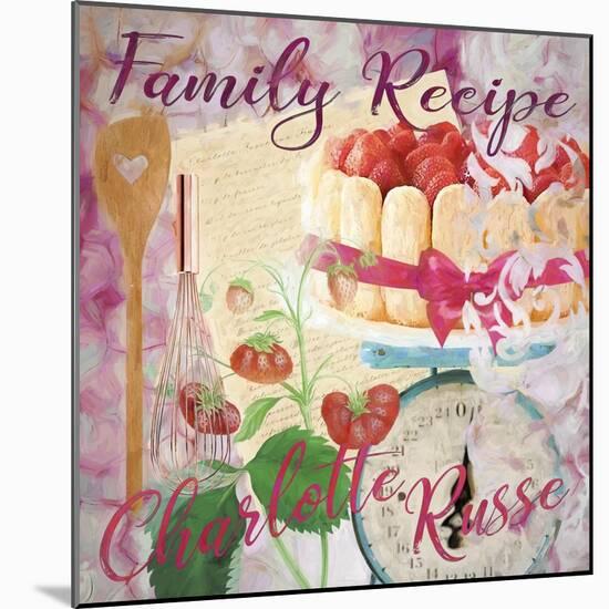 Family Recipe Charlotte Russe-Cora Niele-Mounted Giclee Print