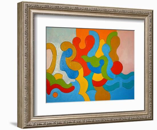 Family Returning from Beach in the Late Afternoon, 2009-Jan Groneberg-Framed Giclee Print