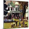 "Family Reunion," October 20, 1945-John Falter-Mounted Giclee Print