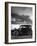 Family Sleeping in their Car Alongside Highway 30-Allan Grant-Framed Photographic Print