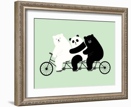 Family Time-Andy Westface-Framed Giclee Print