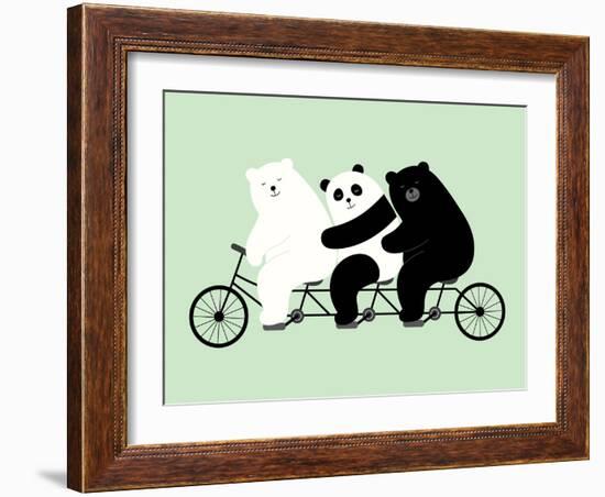 Family Time-Andy Westface-Framed Giclee Print