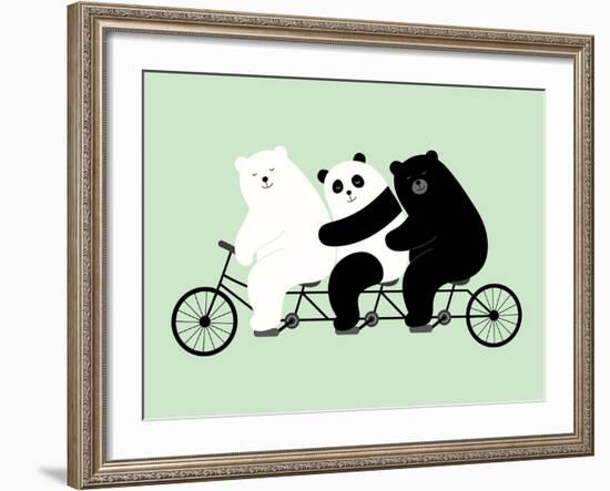 Family Time-Andy Westface-Framed Giclee Print