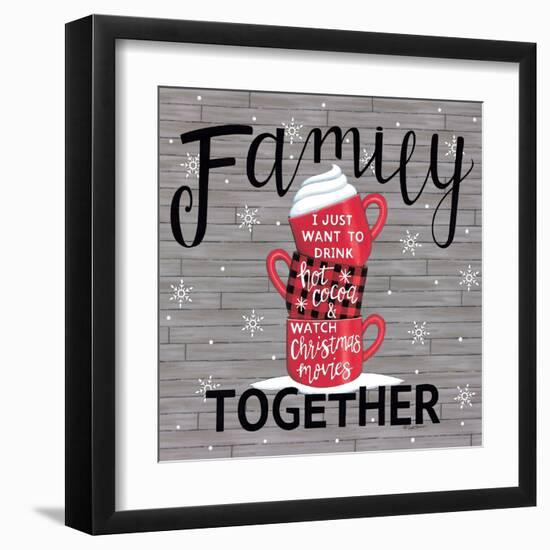 Family Together-Deb Strain-Framed Art Print