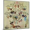 "Family Tree", October 24,1959-Norman Rockwell-Mounted Giclee Print