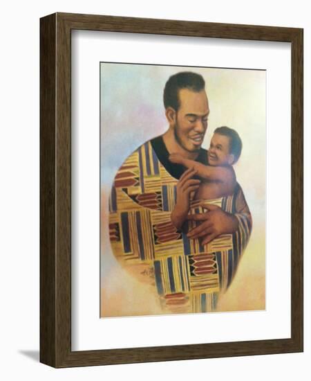 Family Values-Unknown Chiu-Framed Art Print