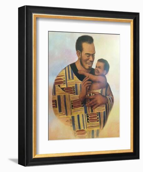 Family Values-Unknown Chiu-Framed Art Print
