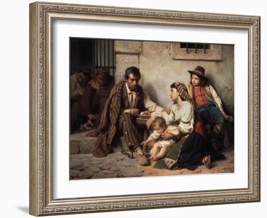 Family Visiting a Prisoner, 1868-Vasili Petrovich Vereshchagin-Framed Giclee Print