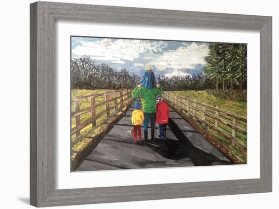 Family Walk-Kirstie Adamson-Framed Giclee Print